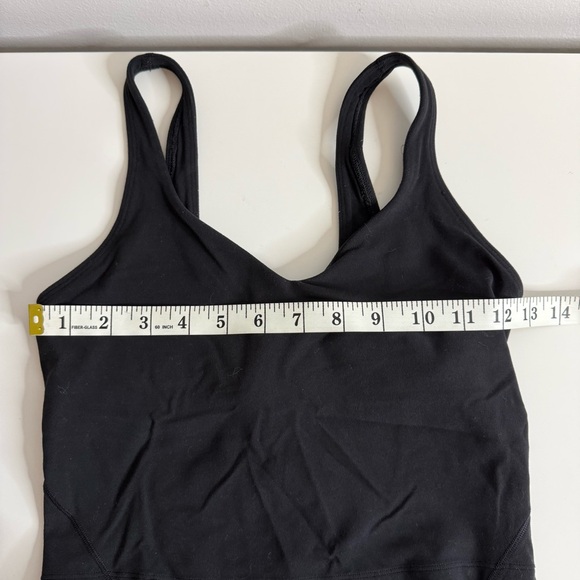 Lululemon Align Cropped Tank Black size 4 - Picture 5 of 6